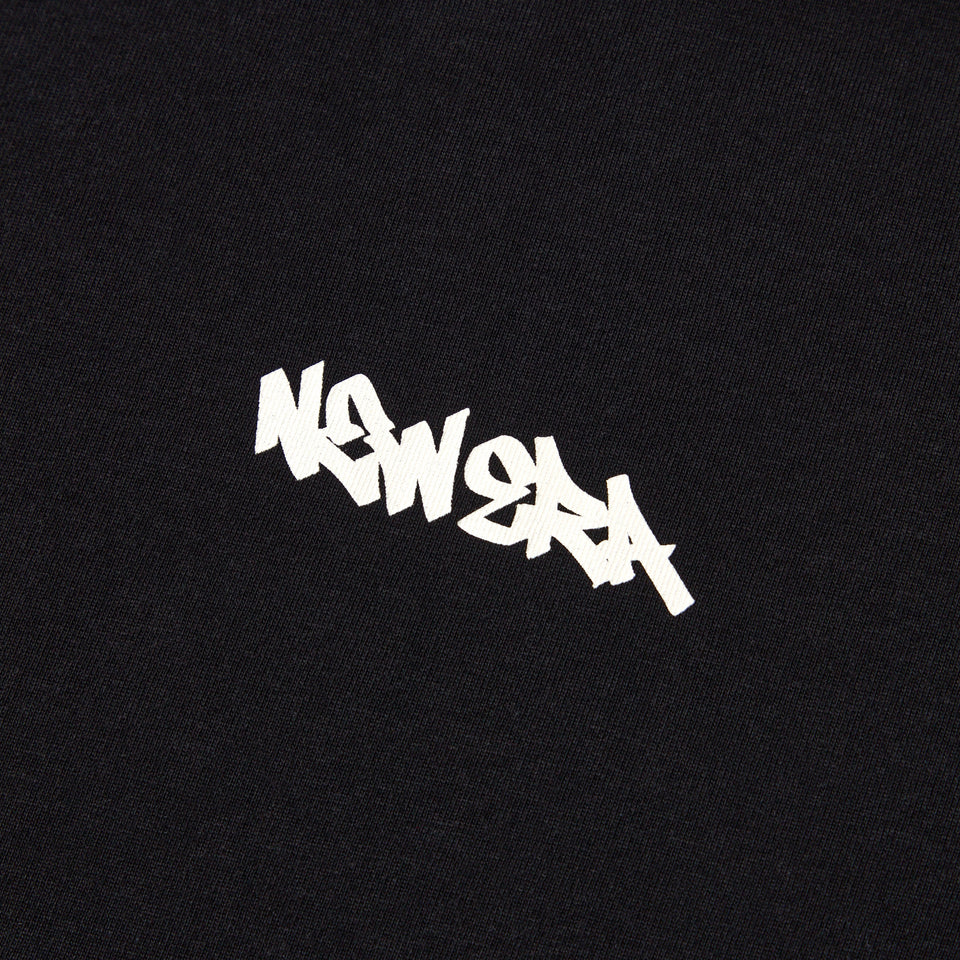 長袖 オーバーサイズド コットン Tシャツ Tagging Logo ブラック | NEW ERA ニューエラ公式オンラインストア