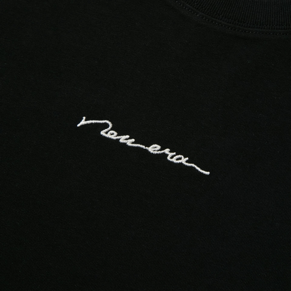 長袖 オーバーサイズド コットン Tシャツ Handwritten Logo ブラック | NEW ERA ニューエラ公式オンラインストア