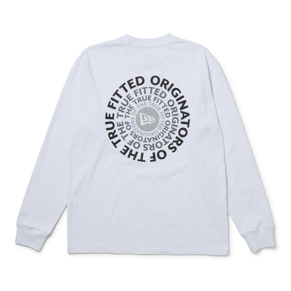 長袖 コットン Tシャツ Circle OOTTF ホワイト | NEW ERA ニューエラ公式オンラインストア