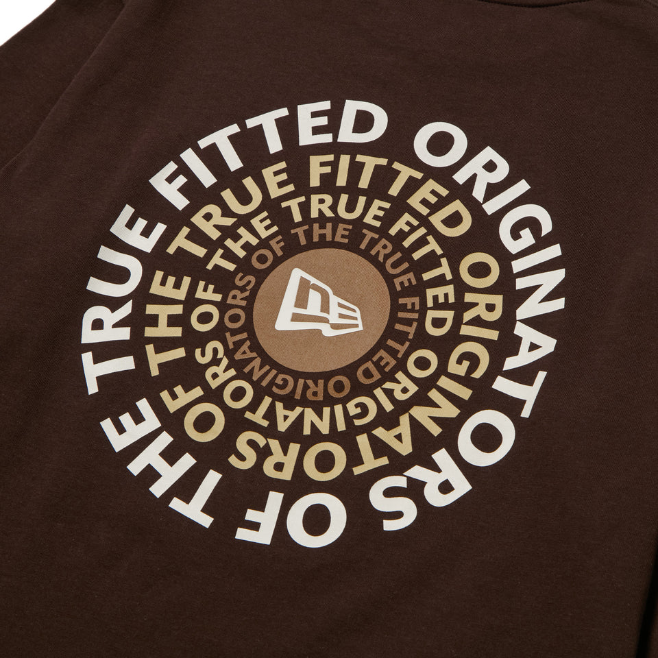 長袖 コットン Tシャツ Circle OOTTF バーントウッド | NEW ERA ニューエラ公式オンラインストア