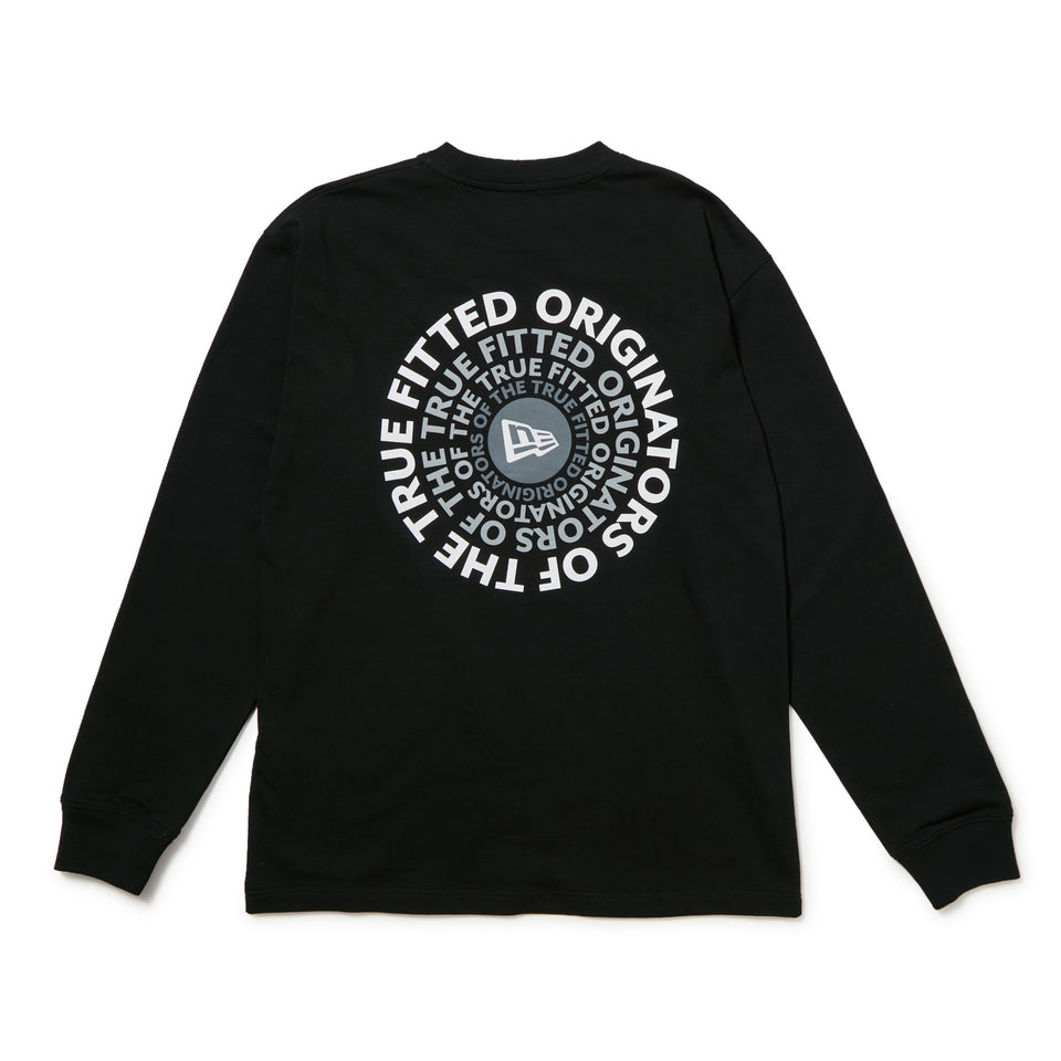 長袖 コットン Tシャツ Circle OOTTF ブラック | NEW ERA ニューエラ公式オンラインストア