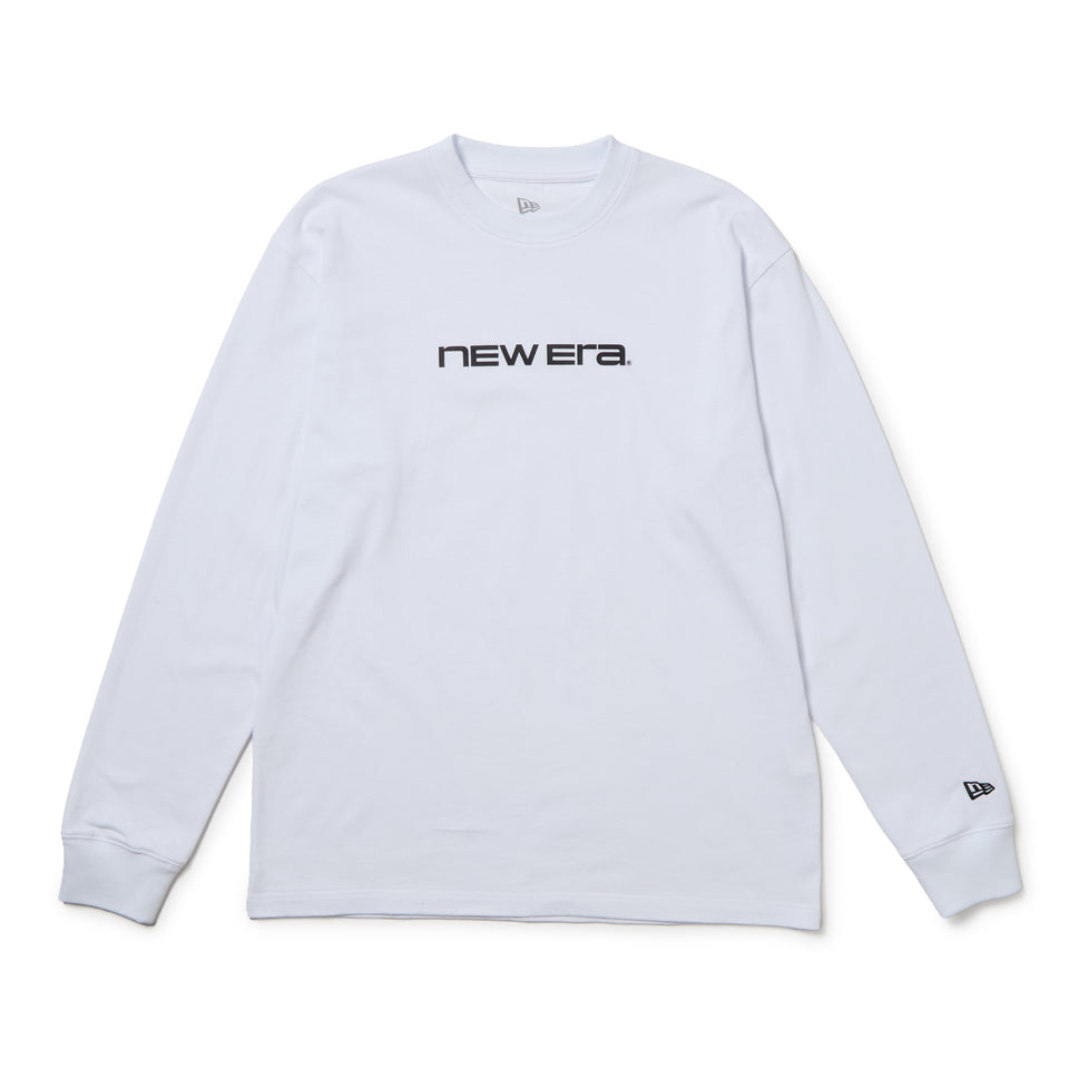 長袖 コットン Tシャツ Brand Name Logo ホワイト | NEW ERA ニューエラ公式オンラインストア
