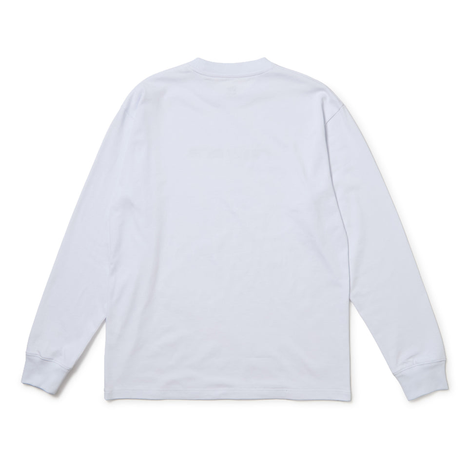 長袖 コットン Tシャツ Brand Name Logo ホワイト | NEW ERA ニューエラ公式オンラインストア