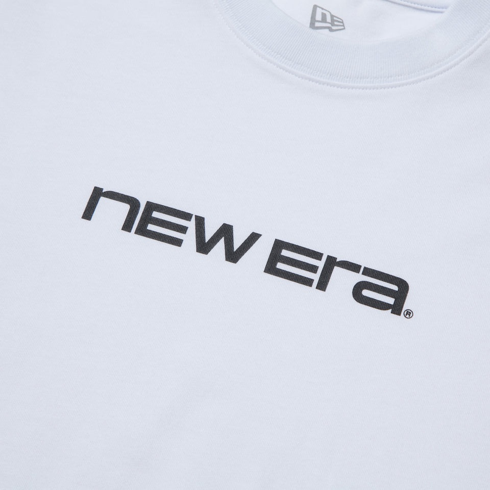 長袖 コットン Tシャツ Brand Name Logo ホワイト | NEW ERA ニューエラ公式オンラインストア