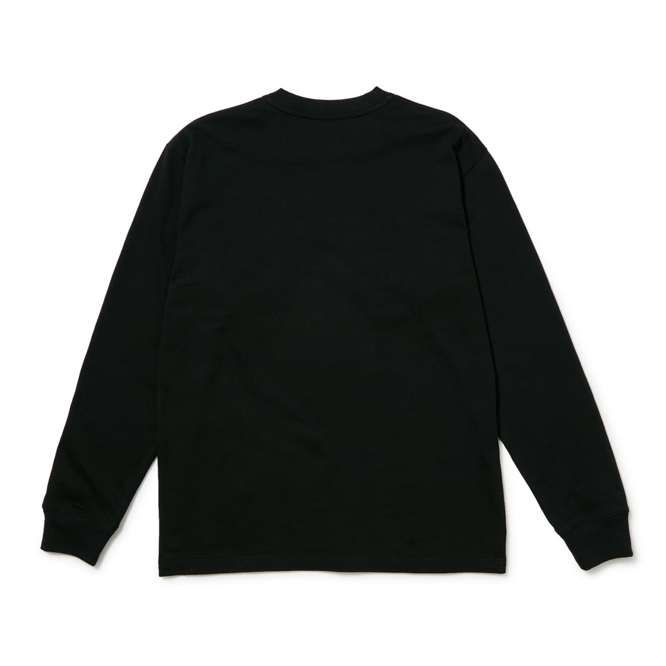 長袖 コットン Tシャツ Brand Name Logo ブラック | NEW ERA ニューエラ公式オンラインストア