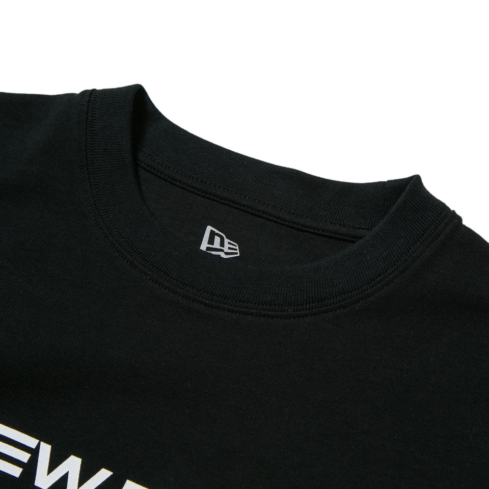 長袖 コットン Tシャツ Brand Name Logo ブラック | NEW ERA ニューエラ公式オンラインストア