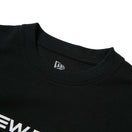 長袖 コットン Tシャツ Brand Name Logo ブラック | NEW ERA ニューエラ公式オンラインストア