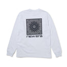 長袖 コットン Tシャツ バンダナロゴ ホワイト | NEW ERA ニューエラ公式オンラインストア