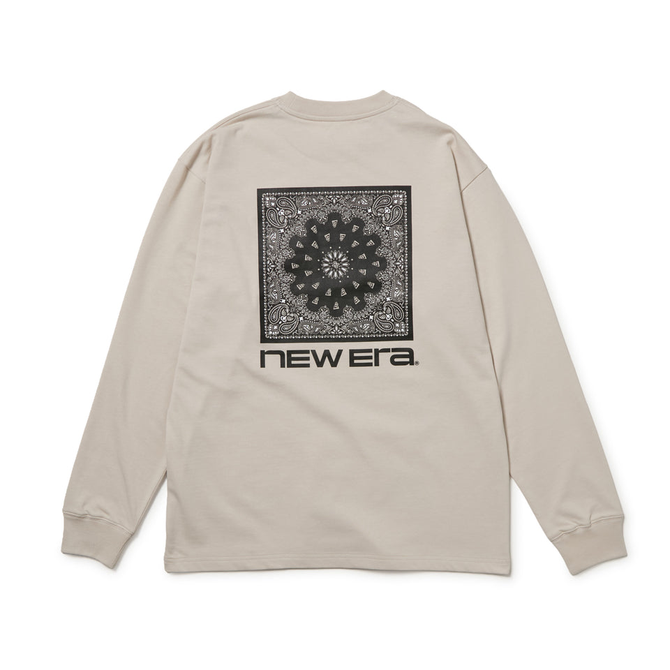 長袖 コットン Tシャツ バンダナロゴ ストーン | NEW ERA ニューエラ公式オンラインストア