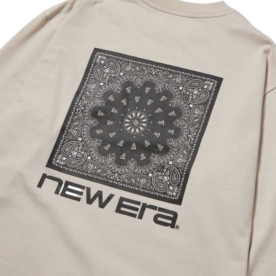 長袖 コットン Tシャツ バンダナロゴ ストーン | NEW ERA ニューエラ公式オンラインストア