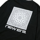 長袖 コットン Tシャツ バンダナロゴ ブラック | NEW ERA ニューエラ公式オンラインストア