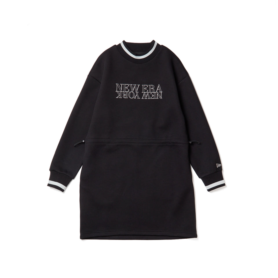 Women's テック スウェット モックネック ワンピース ブラック|ゴルフ | NEW ERA ニューエラ公式オンラインストア