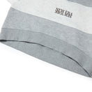 Women's 長袖 スウェット ハーフジップ ポロ シャツ パネル ヘザーグレー | ゴルフ | NEW ERA ニューエラ公式オンラインストア