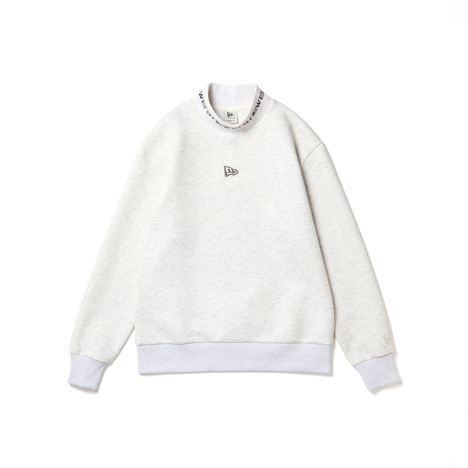 Women's テック スウェット モックネック Jacquard Logo オートミール|ゴルフ | NEW ERA ニューエラ公式オンラインストア