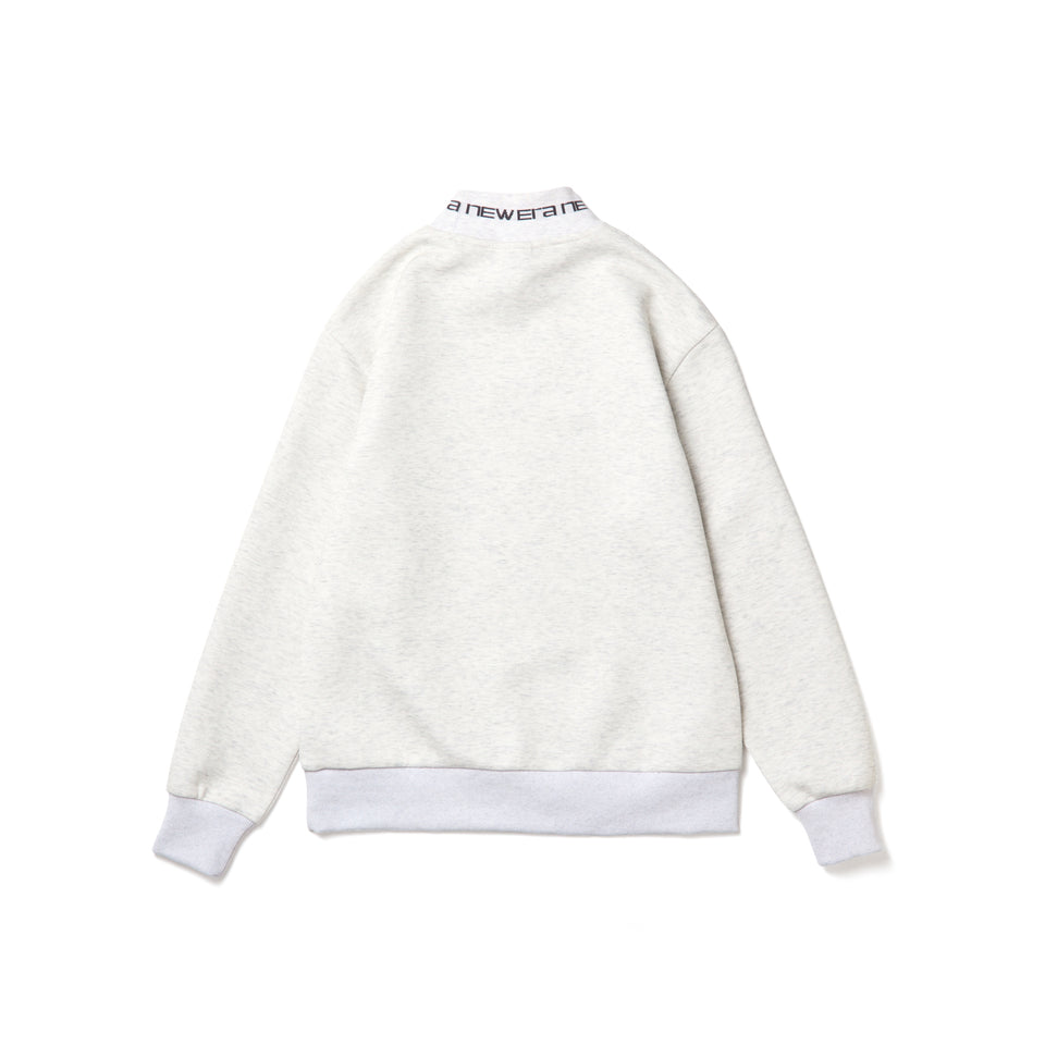 Women's テック スウェット モックネック Jacquard Logo オートミール|ゴルフ | NEW ERA ニューエラ公式オンラインストア