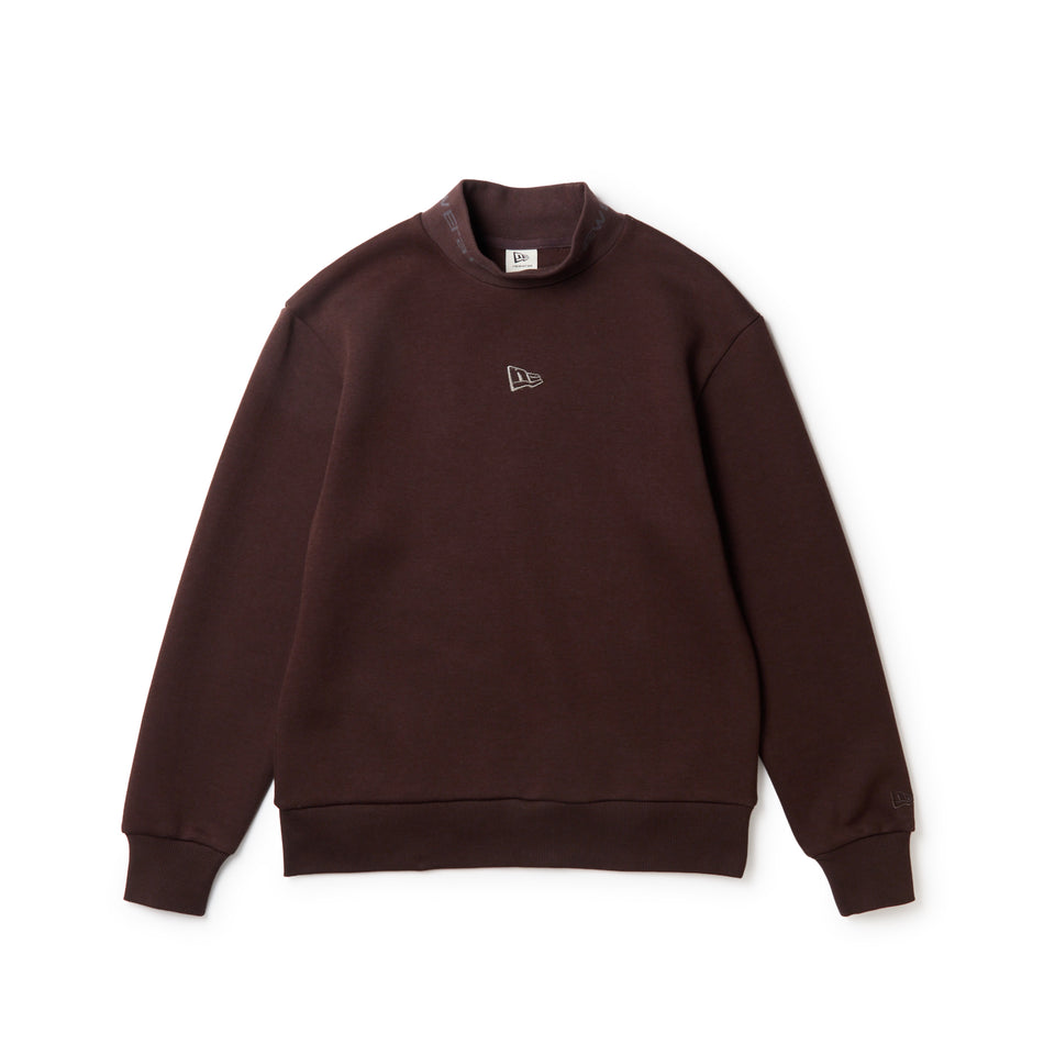 Women's テック スウェット モックネック Jacquard Logo バーントウッド|ゴルフ | NEW ERA ニューエラ公式オンラインストア