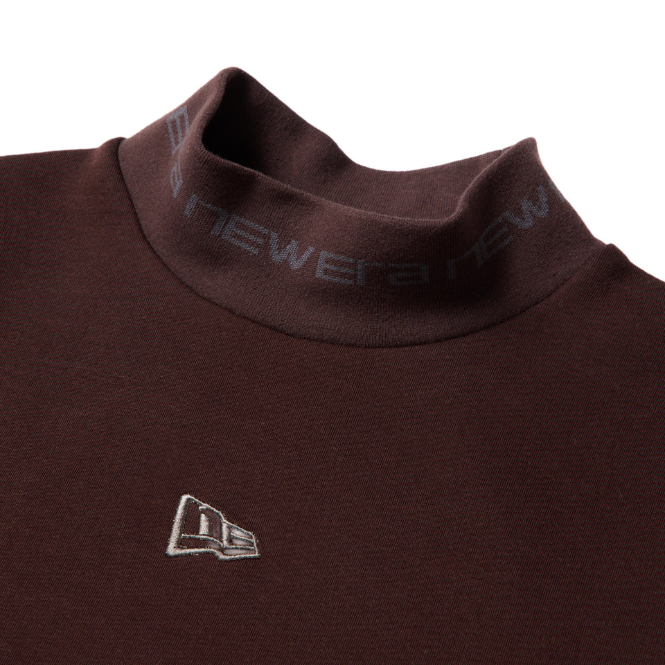 Women's テック スウェット モックネック Jacquard Logo バーントウッド|ゴルフ | NEW ERA ニューエラ公式オンラインストア