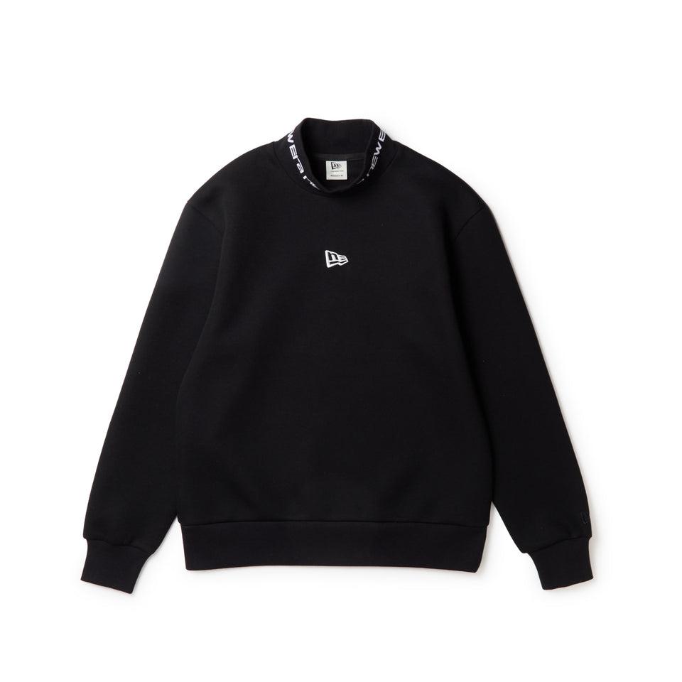 Women's テック スウェット モックネック Jacquard Logo ブラック|ゴルフ | NEW ERA ニューエラ公式オンラインストア
