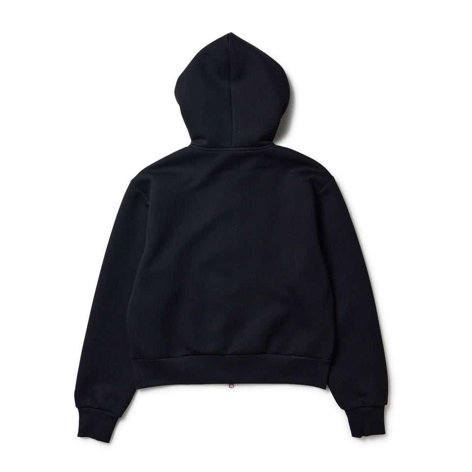 Women's テック スウェット フルジップ フーディー スクエアロゴ ブラック|ゴルフ | NEW ERA ニューエラ公式オンラインストア