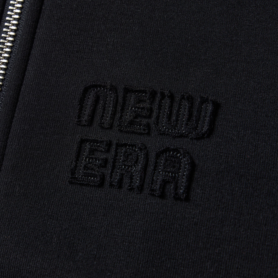 Women's テック スウェット フルジップ フーディー スクエアロゴ ブラック|ゴルフ | NEW ERA ニューエラ公式オンラインストア