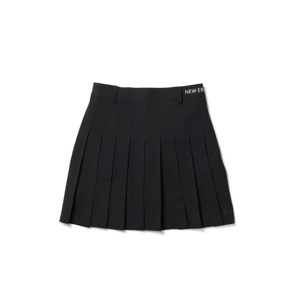 Women's プリーツスカート ウエストロゴ ブラック | ゴルフ | NEW ERA ニューエラ公式オンラインストア