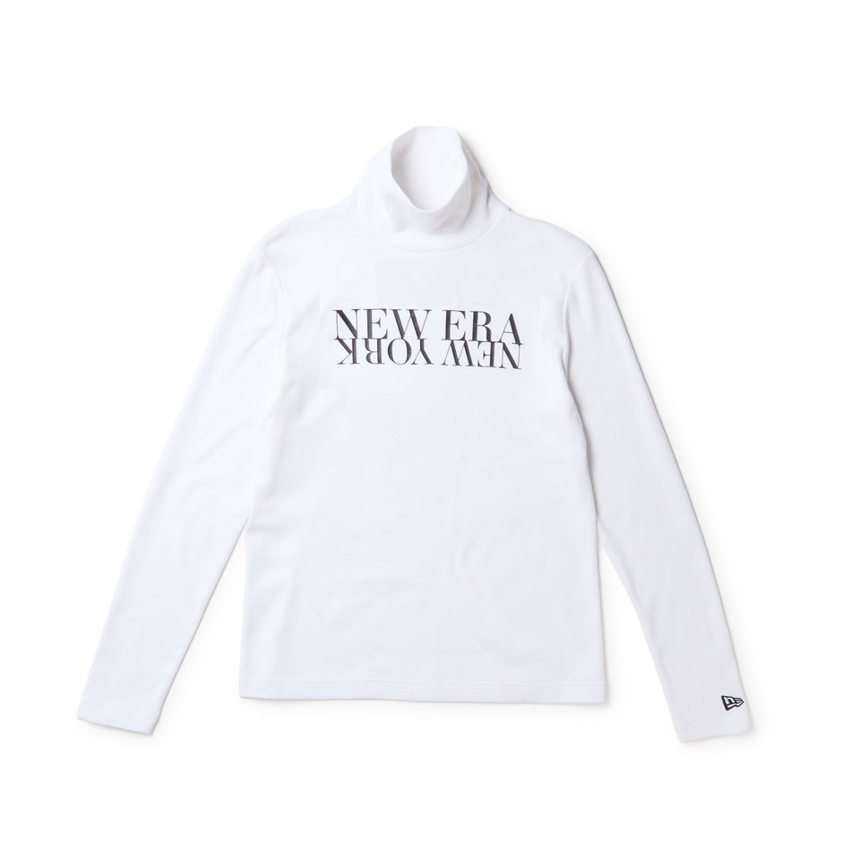 Women's 長袖 タートルネック ウォーム Tシャツ NEW ERA NEW YORK オフホワイト|ゴルフ | NEW ERA ニューエラ公式オンラインストア