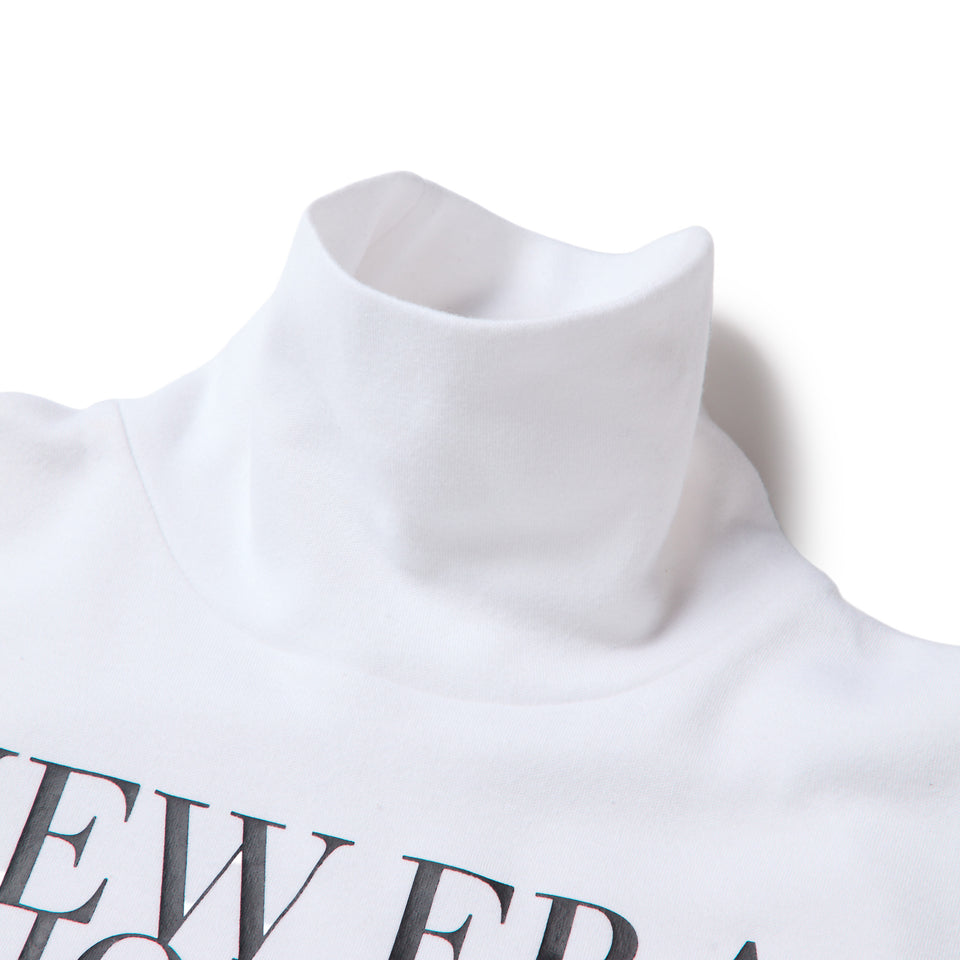 Women's 長袖 タートルネック ウォーム Tシャツ NEW ERA NEW YORK オフホワイト|ゴルフ | NEW ERA ニューエラ公式オンラインストア