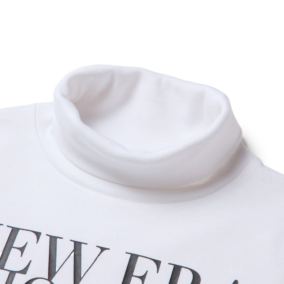 Women's 長袖 タートルネック ウォーム Tシャツ NEW ERA NEW YORK オフホワイト|ゴルフ | NEW ERA ニューエラ公式オンラインストア