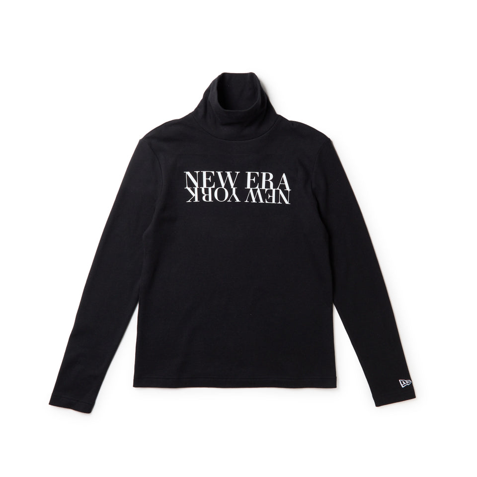 Women's 長袖 タートルネック ウォーム Tシャツ NEW ERA NEW YORK ブラック|ゴルフ | NEW ERA ニューエラ公式オンラインストア