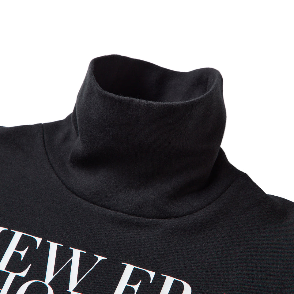 Women's 長袖 タートルネック ウォーム Tシャツ NEW ERA NEW YORK ブラック|ゴルフ | NEW ERA ニューエラ公式オンラインストア
