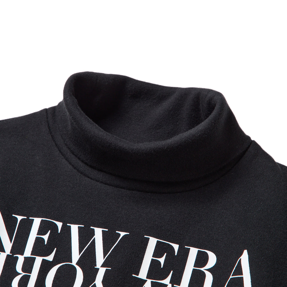 Women's 長袖 タートルネック ウォーム Tシャツ NEW ERA NEW YORK ブラック|ゴルフ | NEW ERA ニューエラ公式オンラインストア