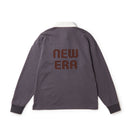 Women's 長袖 ラグビーシャツ スクエアロゴ グラファイト | ゴルフ | NEW ERA ニューエラ公式オンラインストア