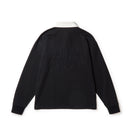 Women's 長袖 ラグビーシャツ スクエアロゴ ブラック | ゴルフ | NEW ERA ニューエラ公式オンラインストア