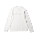 Women's 長袖 モックネック Tシャツ ロゴストライプ ホワイト | ゴルフ | NEW ERA ニューエラ公式オンラインストア
