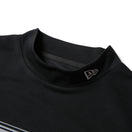 Women's 長袖 モックネック Tシャツ ロゴストライプ ブラック | ゴルフ | NEW ERA ニューエラ公式オンラインストア