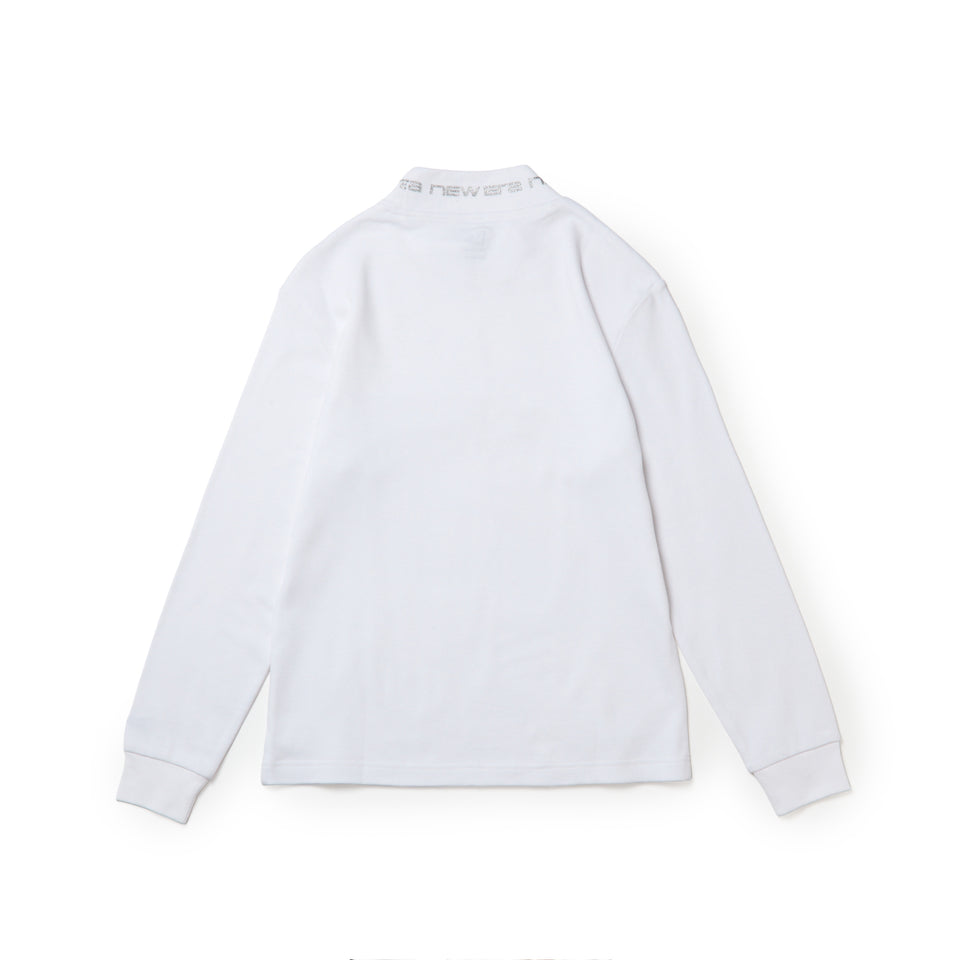 Women's 長袖 ハイネック ウォーム Tシャツ Glitter Logo オフホワイト|ゴルフ | NEW ERA ニューエラ公式オンラインストア