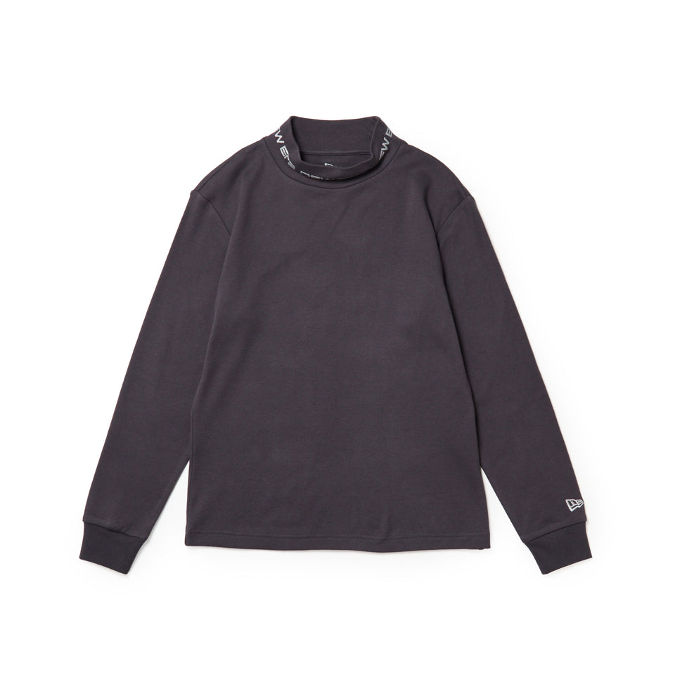 Women's 長袖 ハイネック ウォーム Tシャツ Glitter Logo グラファイト|ゴルフ | NEW ERA ニューエラ公式オンラインストア