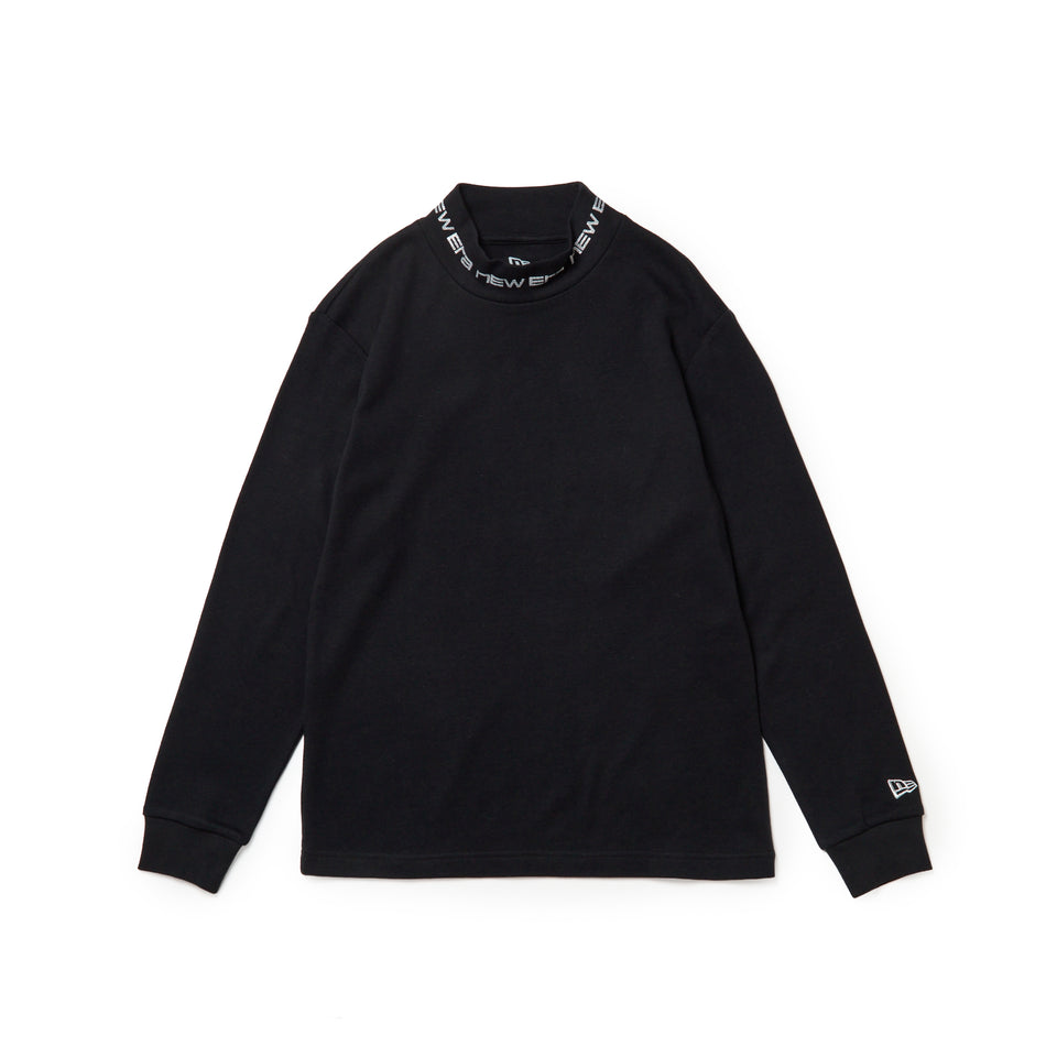 Women's 長袖 ハイネック ウォーム Tシャツ Glitter Logo ブラック|ゴルフ | NEW ERA ニューエラ公式オンラインストア