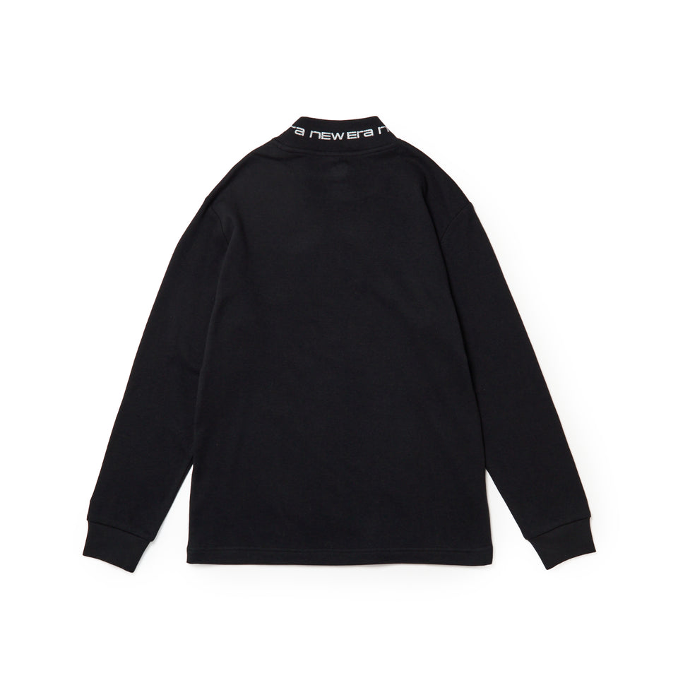 Women's 長袖 ハイネック ウォーム Tシャツ Glitter Logo ブラック|ゴルフ | NEW ERA ニューエラ公式オンラインストア