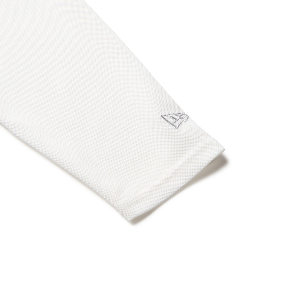 Women's 長袖 モックネック Tシャツ Back Pleats ホワイト | ゴルフ | NEW ERA ニューエラ公式オンラインストア