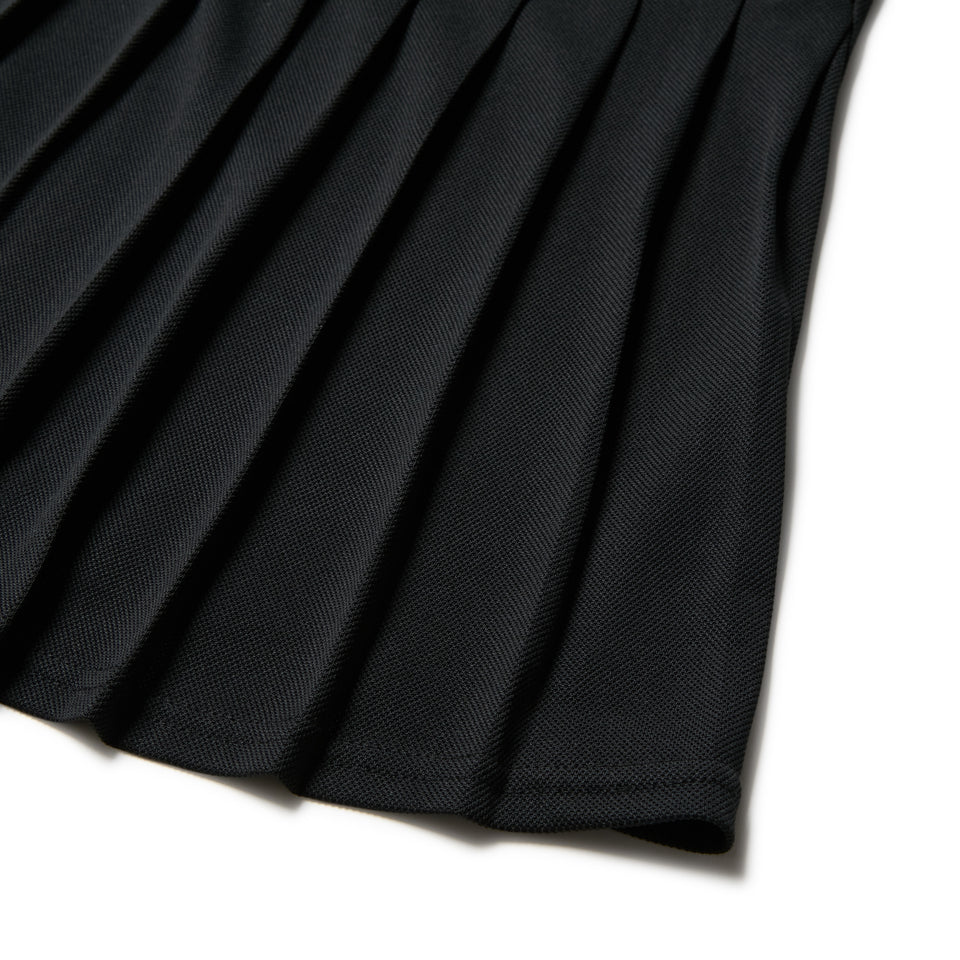 Women's 長袖 モックネック Tシャツ Back Pleats ブラック | ゴルフ | NEW ERA ニューエラ公式オンラインストア