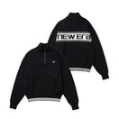 Women's ニット ハーフジップ プルオーバー Jacquard Logo ブラック | ゴルフ| NEW ERA ニューエラ公式オンラインストア