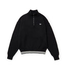 Women's ニット ハーフジップ プルオーバー Jacquard Logo ブラック|ゴルフ | NEW ERA ニューエラ公式オンラインストア