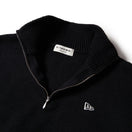 Women's ニット ハーフジップ プルオーバー Jacquard Logo ブラック|ゴルフ | NEW ERA ニューエラ公式オンラインストア
