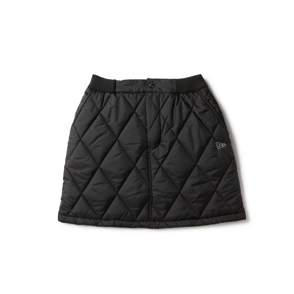 Women's インサレーテッド キルティング スカート ブラック|ゴルフ | NEW ERA ニューエラ公式オンラインストア