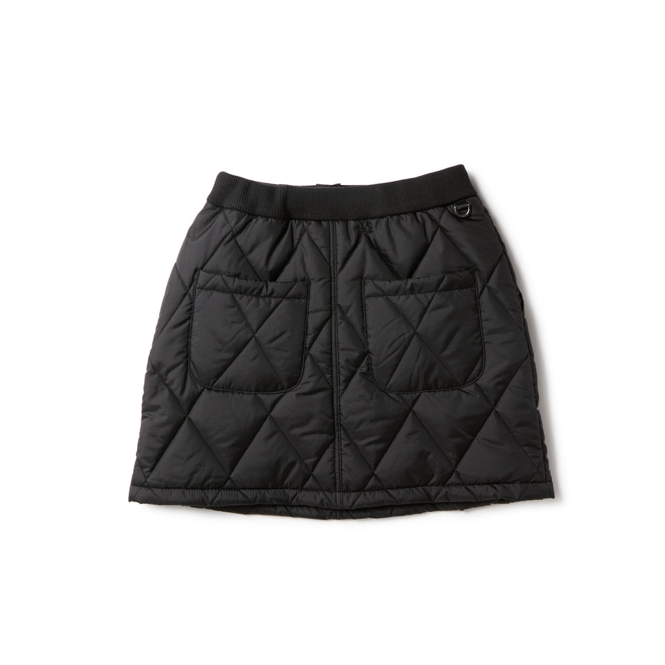 Women's インサレーテッド キルティング スカート ブラック|ゴルフ | NEW ERA ニューエラ公式オンラインストア