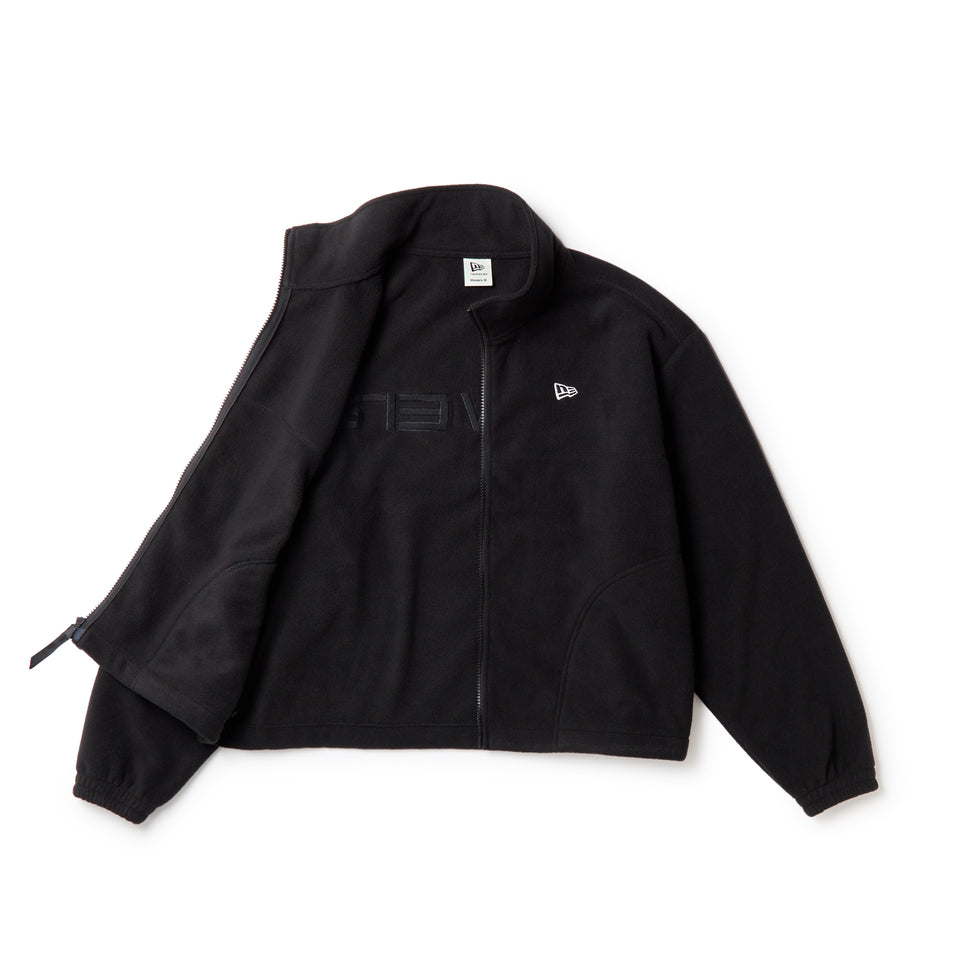 Women's フリース フルジップ ジャケット ブラック|ゴルフ | NEW ERA ニューエラ公式オンラインストア