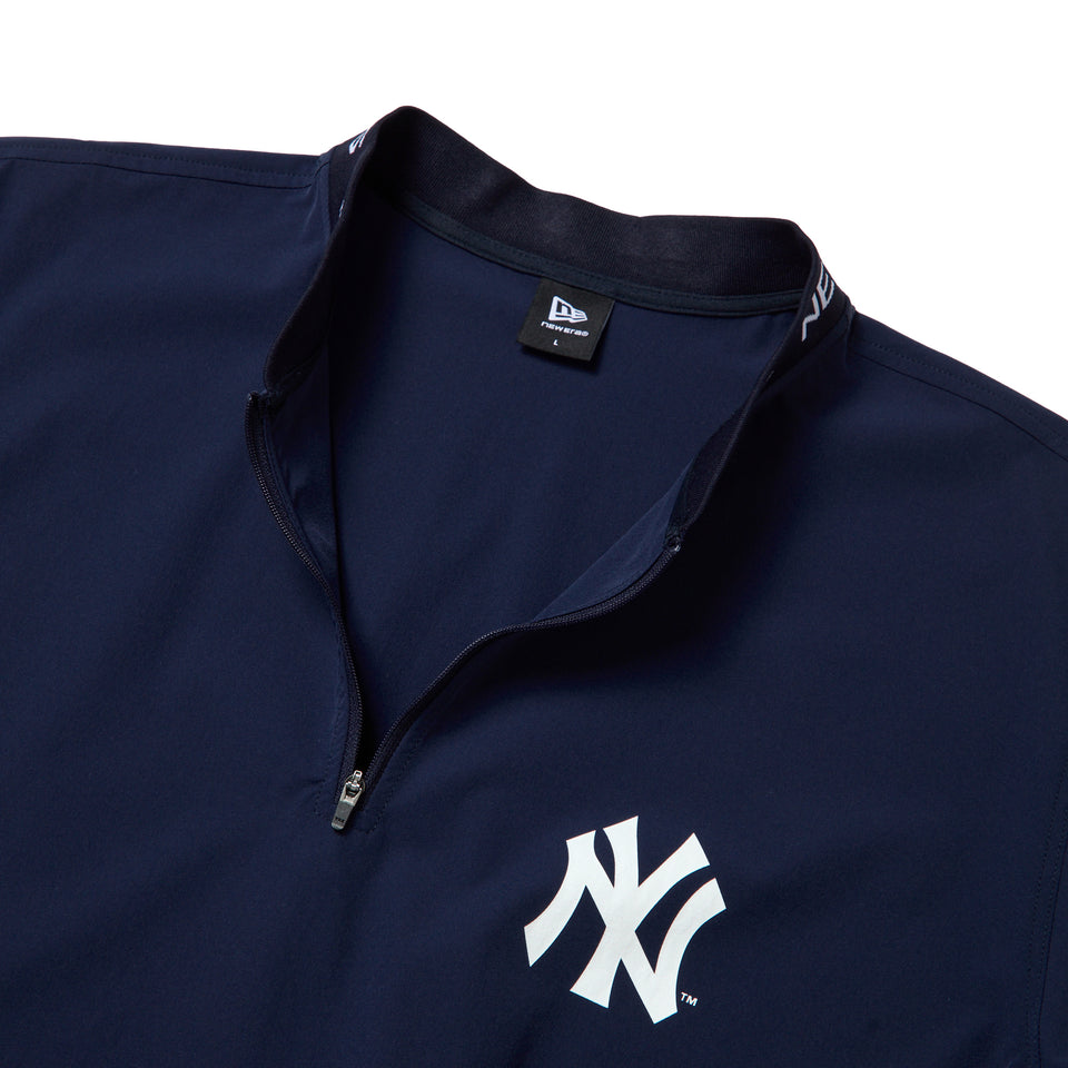 ウィンドジャケット プルオーバー ニューヨーク・ヤンキース ネイビー | ゴルフ | NEW ERA ニューエラ公式オンラインストア