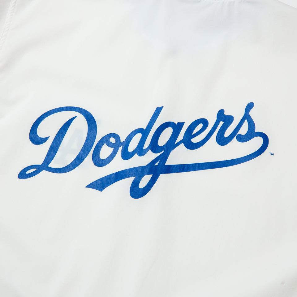 ウィンドジャケット プルオーバー ロサンゼルス・ドジャース ホワイト | ゴルフ | NEW ERA ニューエラ公式オンラインストア