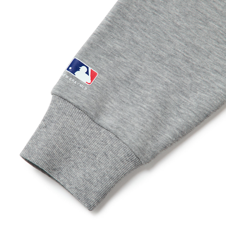 長袖 スウェット ポロシャツ ロサンゼルス・ドジャース グレー | ゴルフ | NEW ERA ニューエラ公式オンラインストア